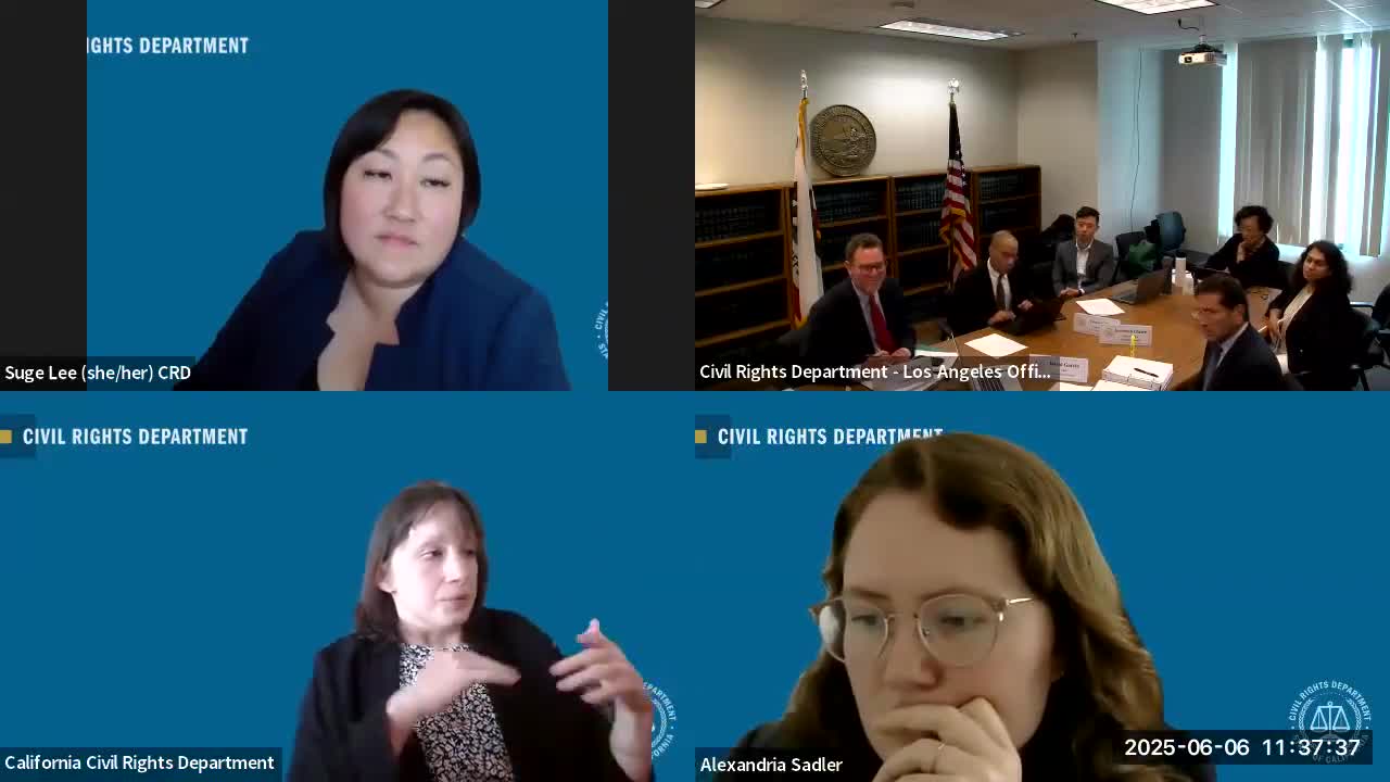 Council proposes public hearing on civil rights issues in California