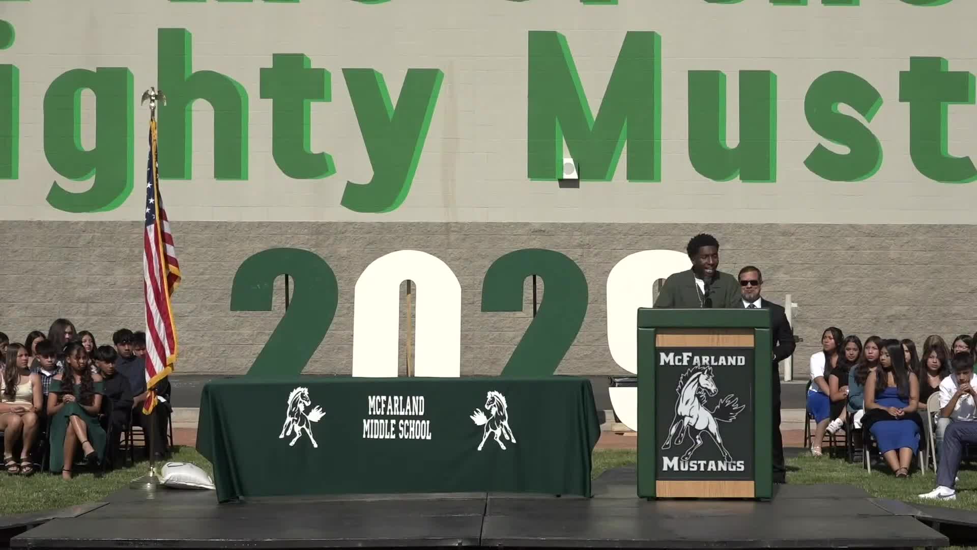 Othello Middle School celebrates class of 2029 with graduation ceremony and heartfelt tributes
