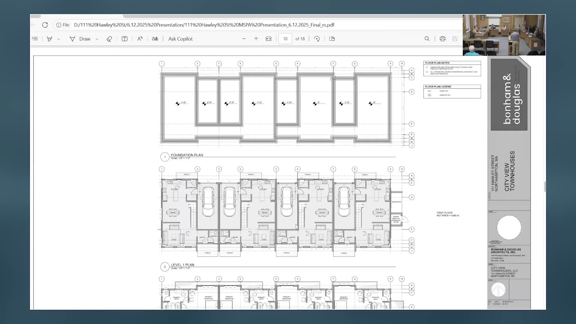 Scott Laidlaw outlines multifamily project details for Nourish Properties in Northampton