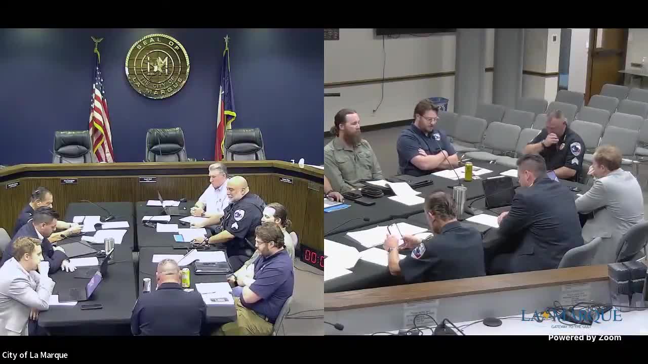 La Marque police union seeks market adjustment, changes to pay plan and shift-notice rules in contract talks