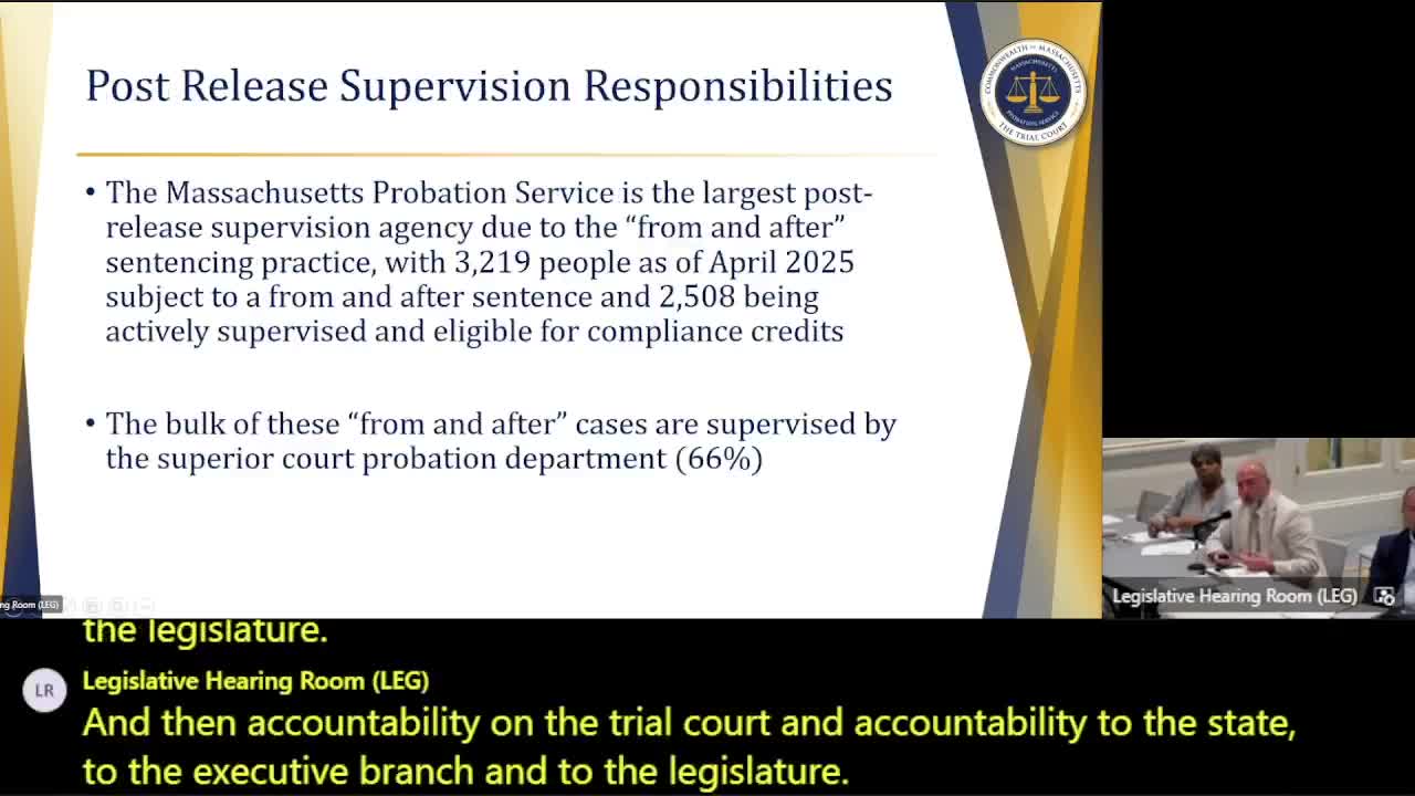 Massachusetts probation service recognized as largest post-sentencing supervision agency