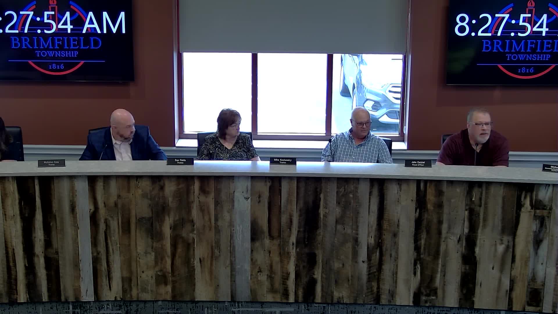 Brimfield Township discusses funding split for police, fire, and road departments