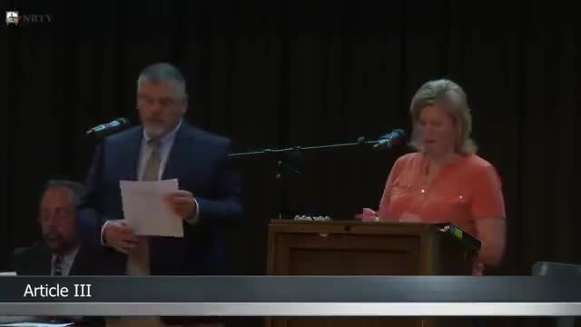 North Brookfield approves $15 million general operating budget; stabilization and long-term debt discussed