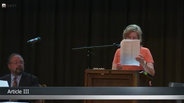 North Brookfield Town Meeting approves budget for police fire schools and emergency services
