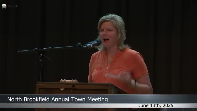 North Brookfield celebrates town meeting legacy and honors former moderator Jim Caldwell