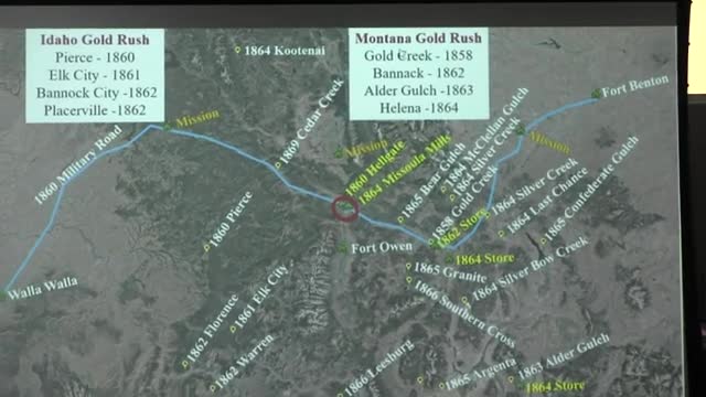 Higgins and Warden establish mills in newly created Montana Territory