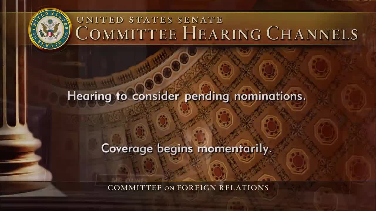 Senate Foreign Relations Committee hears five ambassadorial nominees; no votes taken