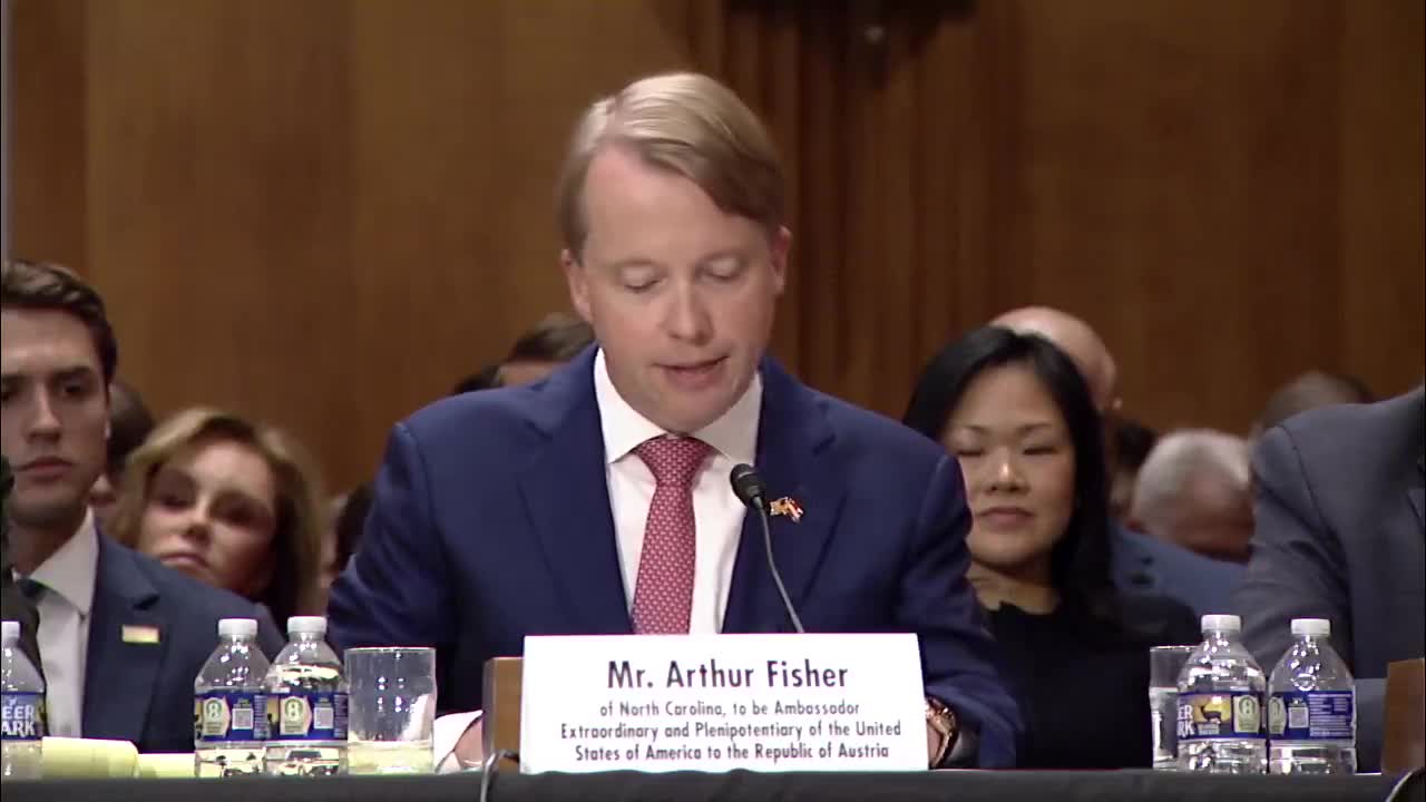 Trump nominee expresses gratitude and commitment as Estonia ambassador at Senate hearing
