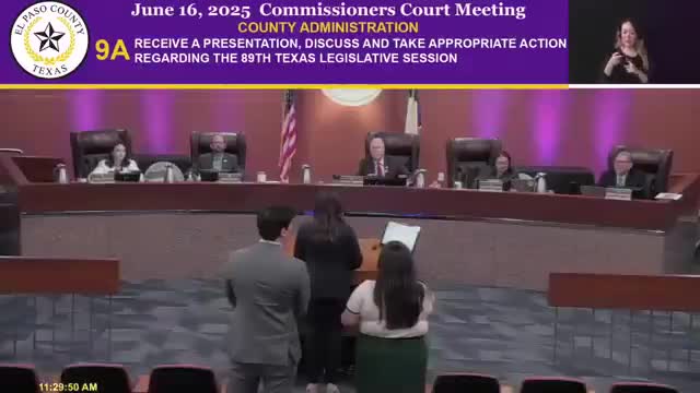 Uresti and Pacheco detail El Paso's legislative session outcomes at county briefing