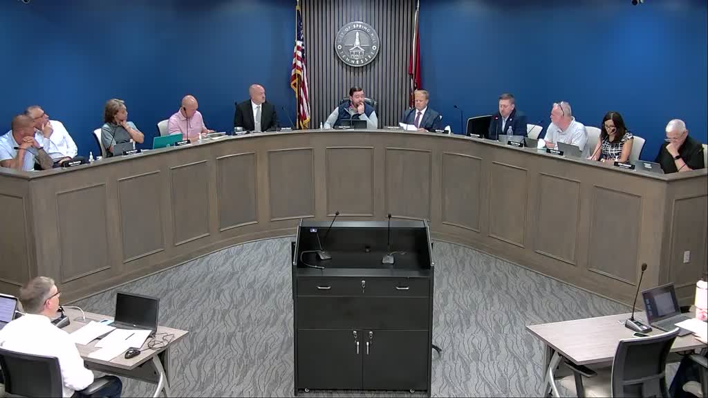 Planning Commission approves Reagan Ridge Estates subdivision without Kedron Road access