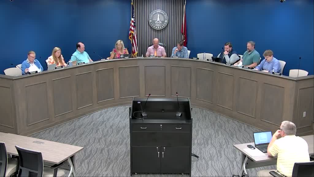 City Council discusses Tenured Springs speed humps for accessibility concerns