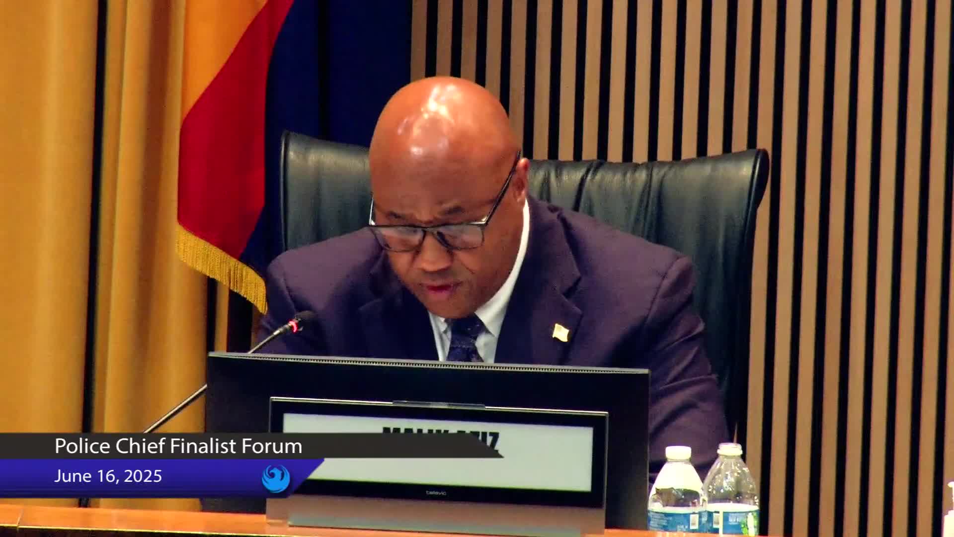Phoenix police chiefs advocate teamwork to combat human trafficking and homelessness issues