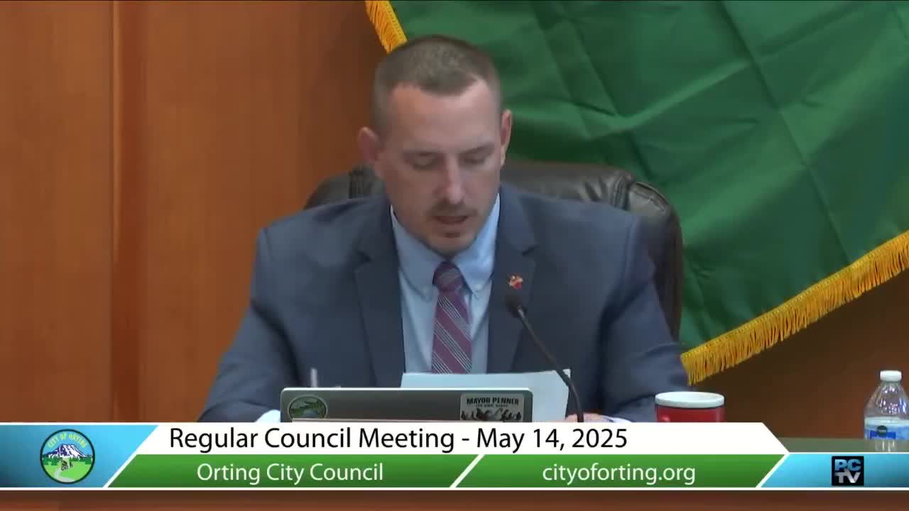 Orting council declines immediate stair redesign amendment, pauses on larger bridge engineering amendment amid liability and cost concerns