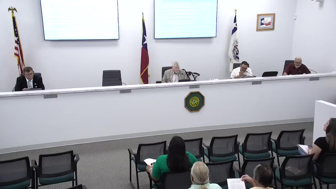 San Patricio County honors RJ Thomas for 30 years of dedicated public service