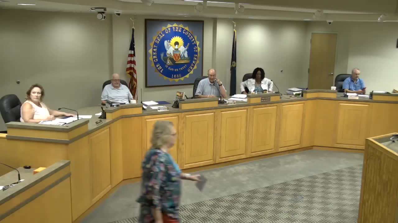 County meeting opens with prayer and gratitude for community support