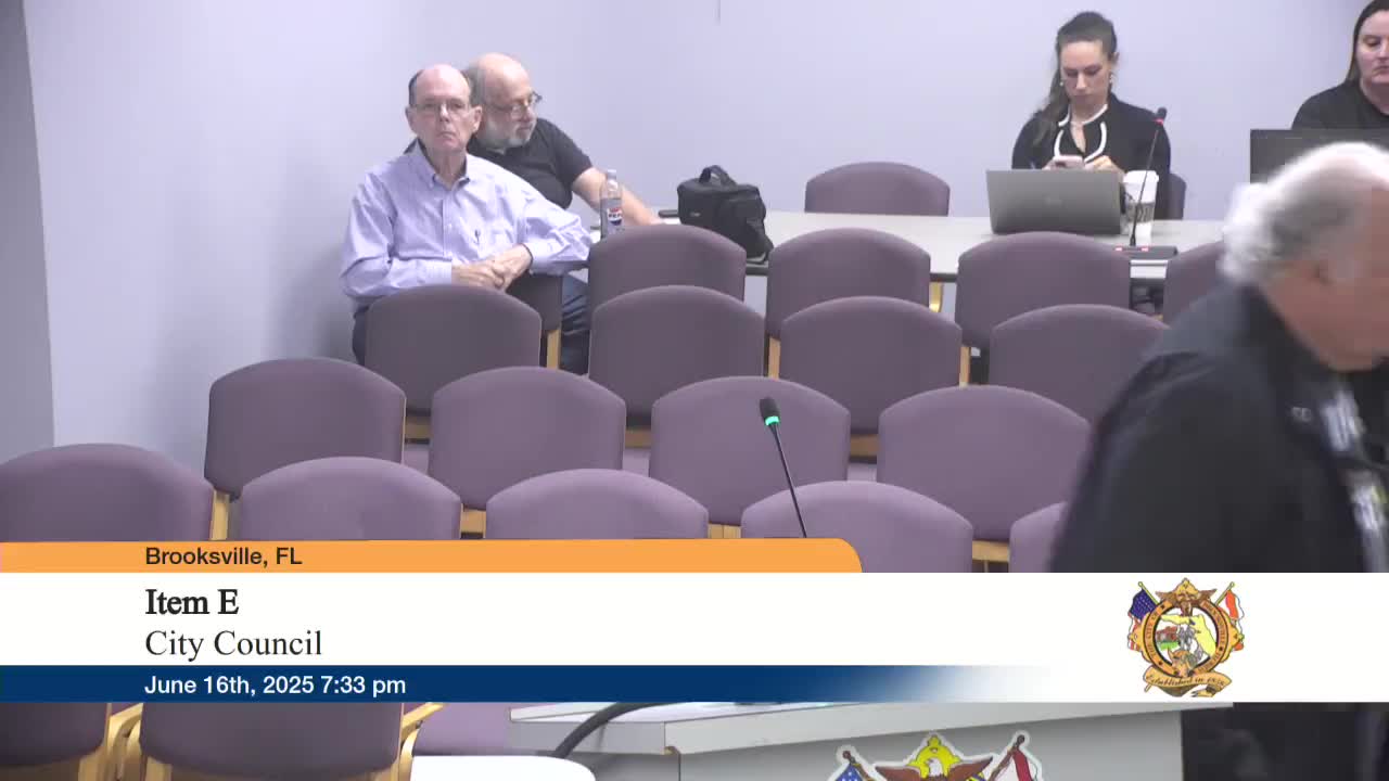 Brooksville City Council reviews zoning request for 462 acres on Southern Hills Boulevard