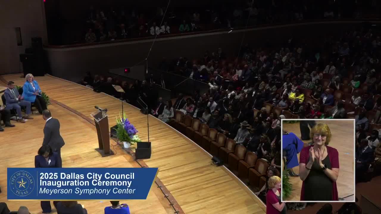 City Council celebrates new representatives for 2025 to 2027 term