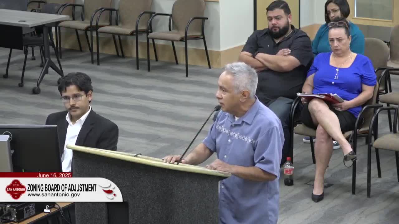 Resident protests neighbor's actions impacting property and safety concerns