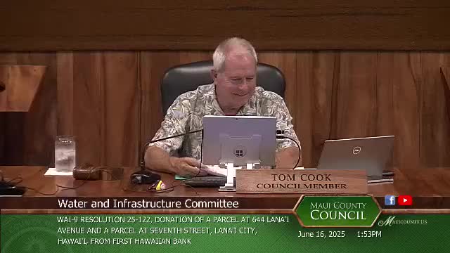 First Hawaiian Bank offers Maui properties to county for community use