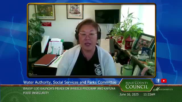 Hawaiian community leaders advocate for improved Meals on Wheels funding and services