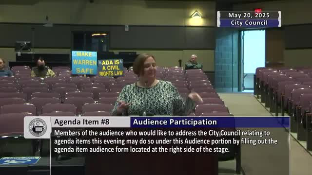 Warren City Council Hears Remarks from Fire Commissioner and Fire Chief Nominees