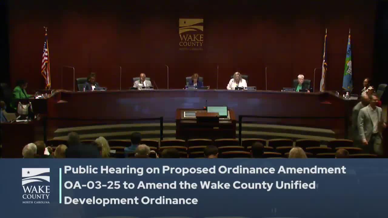 Wake County Board reviews Shotwell Landfill's permit amendment for construction debris