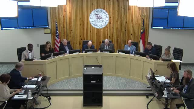 Thomasville Council approves 2025 public hearing for Kennedy Road annexation