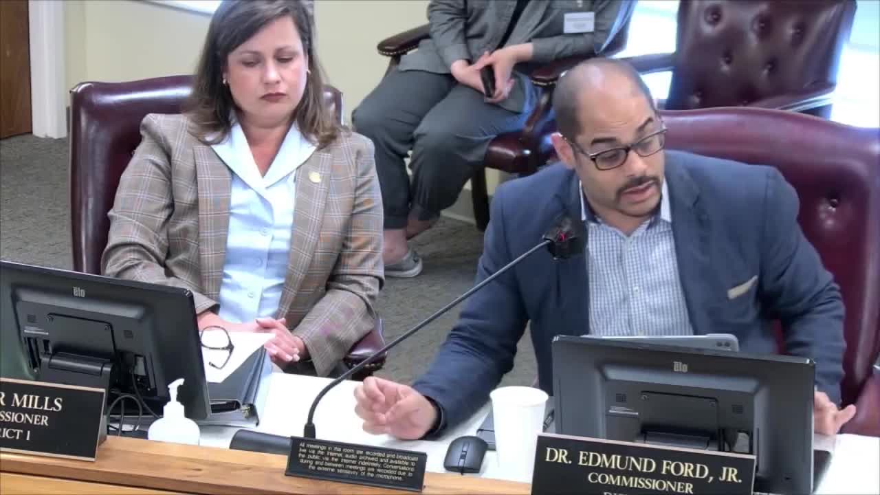 Commissioner Ford clarifies Shelby County Sheriff's office budget discrepancies for fiscal year 2026