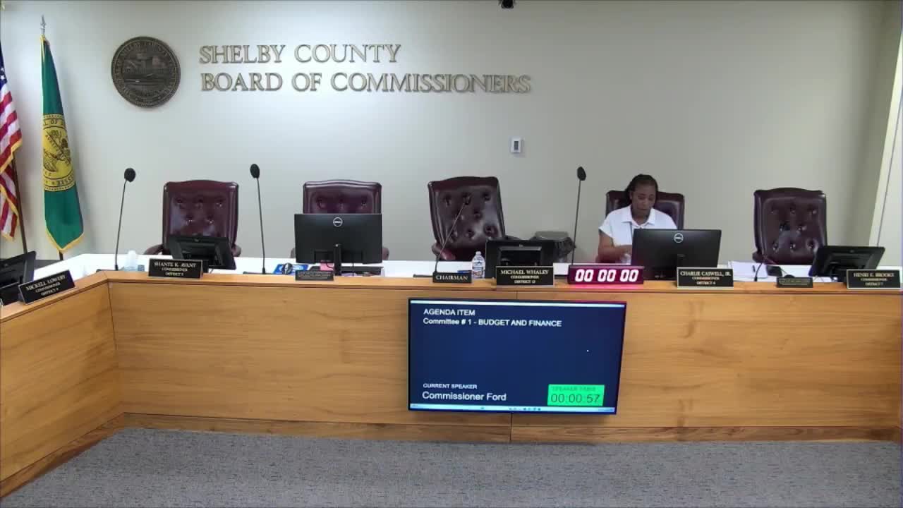 Shelby County officials clash over budget management and salary restrictions