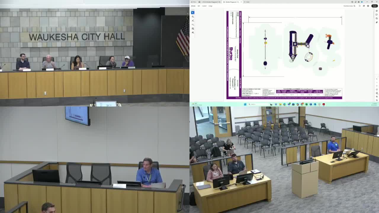 Designers unveil vibrant color plan for new playground layout