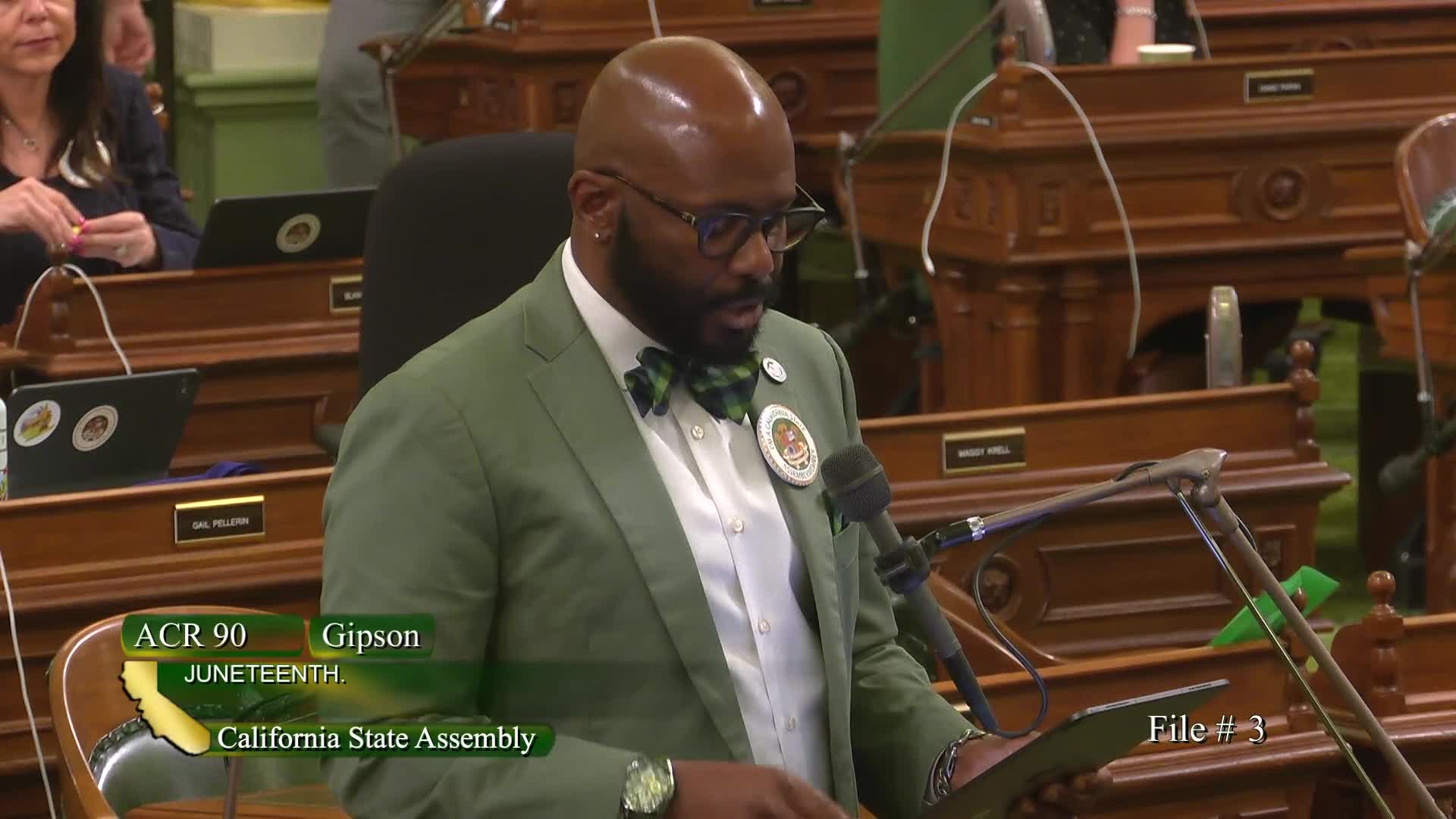 California legislators commemorate 156th Juneteenth with resolution ACR 90 honoring Black history