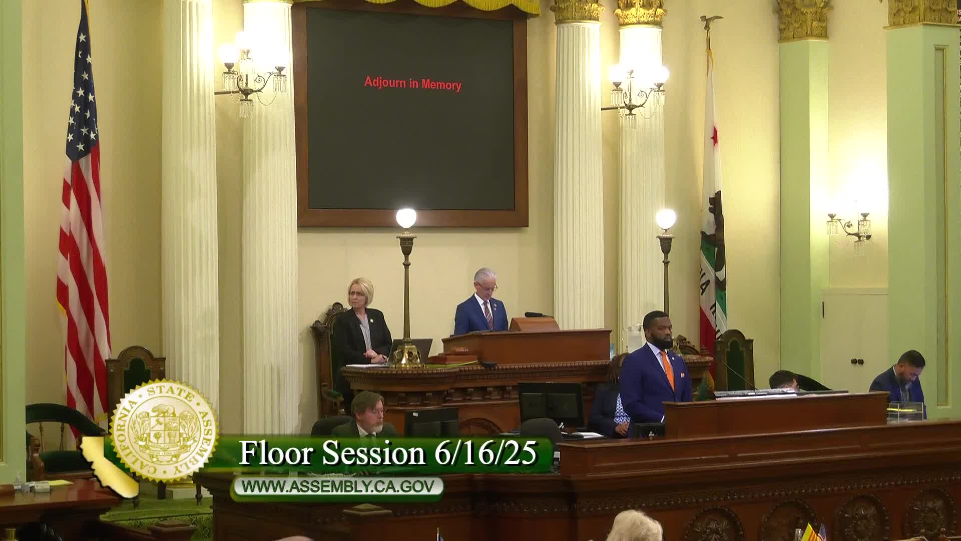California Assembly honors legacy of Navy veteran Stephen Golden Kranz and advocate Emily Carpenter