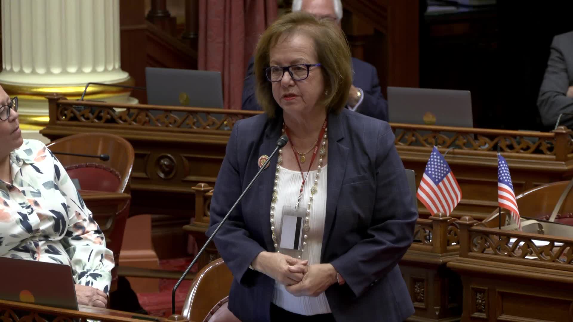 Senate honors legacy of Assembly member Holden's father and welcomes Ecuadorian leaders