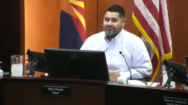 Avondale City Council honors outgoing Citizen Bond Committee members for community service