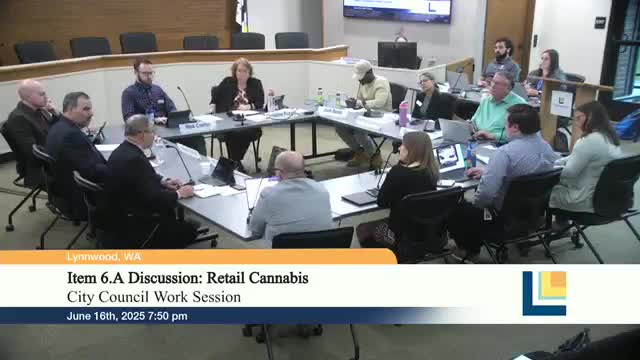Lynnwood Council debates cannabis retail licenses and public health impact