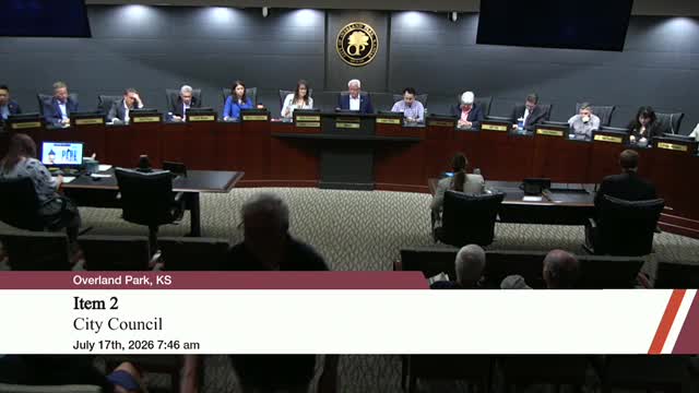 Overland Park City Council approves resolution for 2026 World Cup kickoff event
