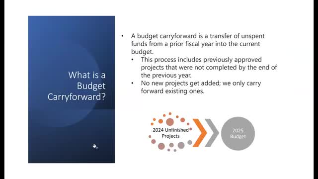 County budget staff recommend $186.7 million in carryforwards; general fund uses $28.5 million