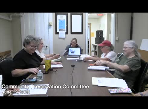 Hubbardston CPC discusses library rehab invoices, playground debt and continues clerk stipend