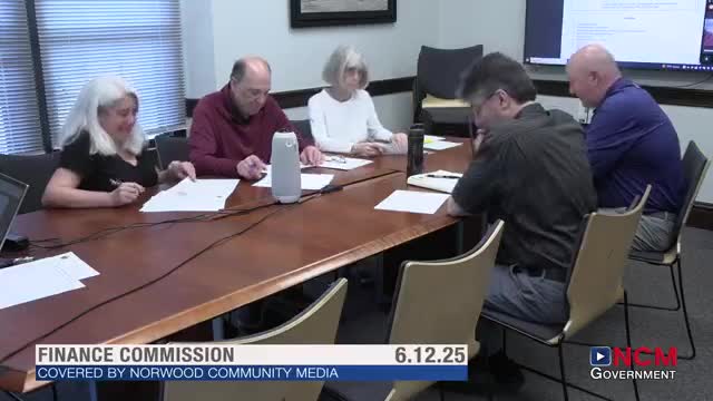 Norwood recreation staff, Finance Committee discuss revolving funds and extended-day finances