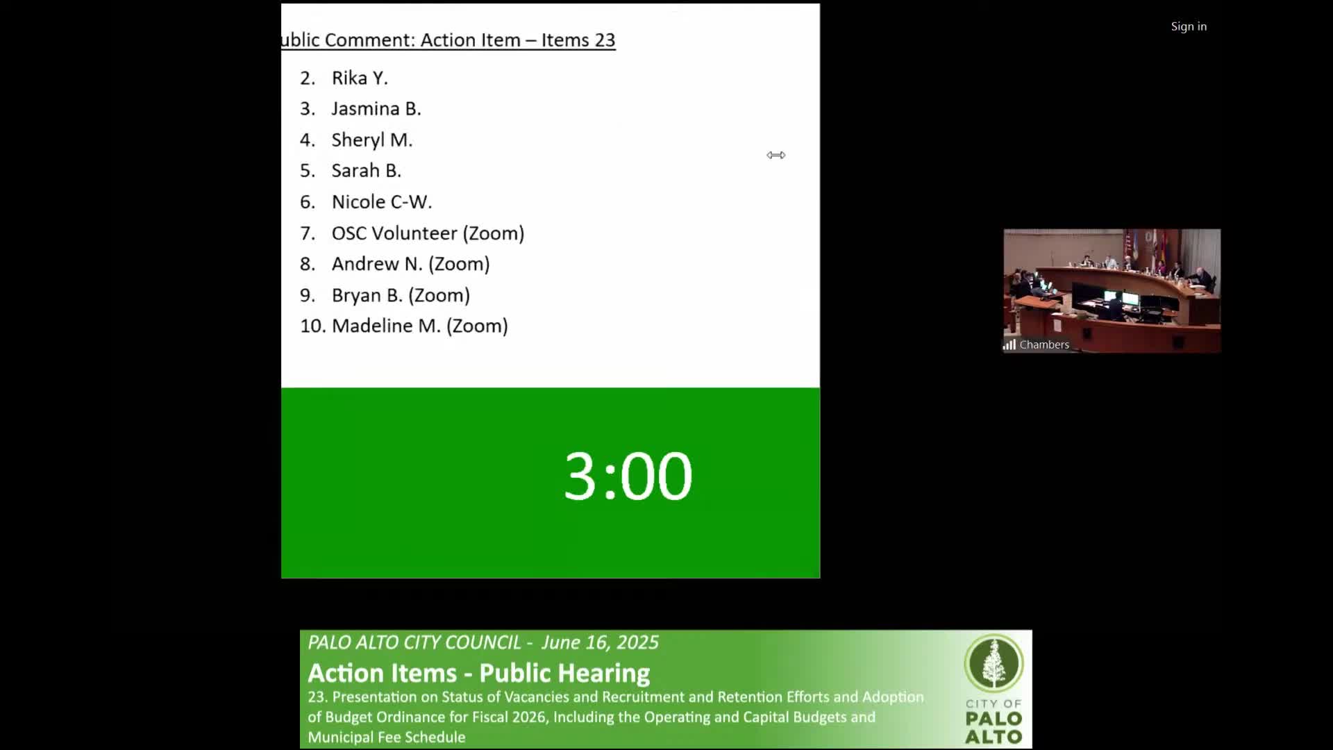 Palo Alto council hears community support for nonprofit funding amid budget cuts