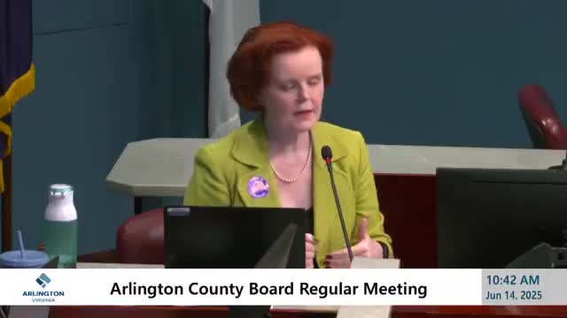 Arlington County Board engages community on public safety and environmental initiatives