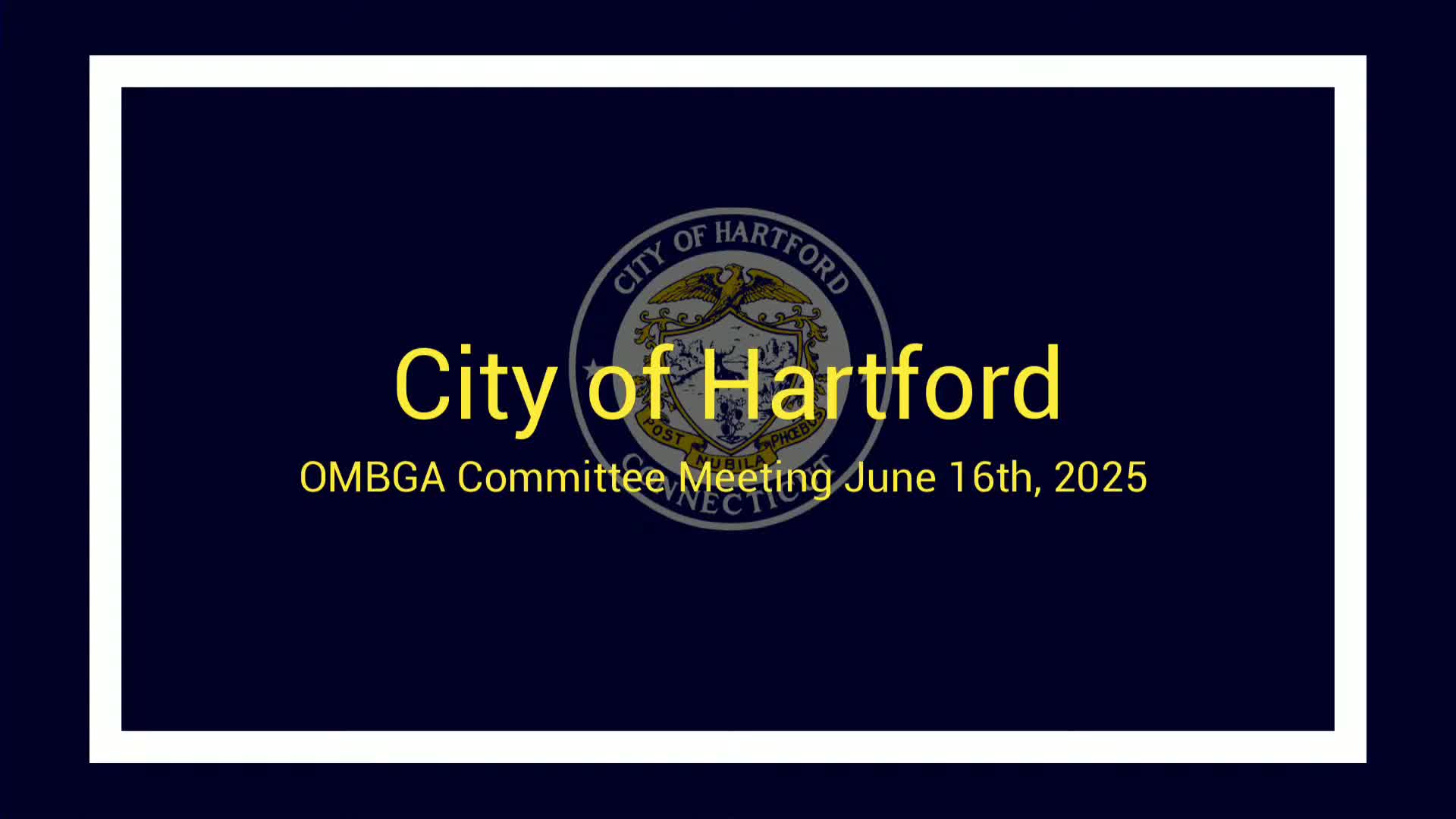 Councilman Amir Hernandez leads budget accountability meeting with key members present