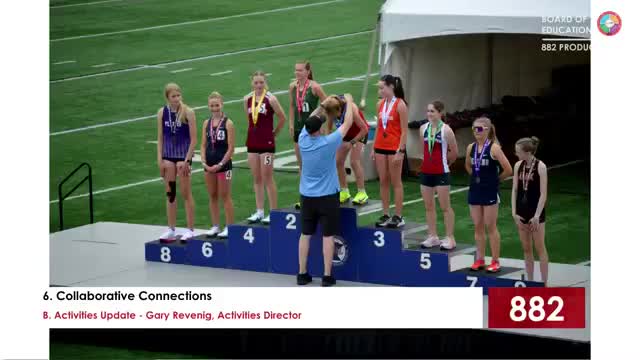 Monticello High School celebrates state champions and Cindy Fasching's retirement
