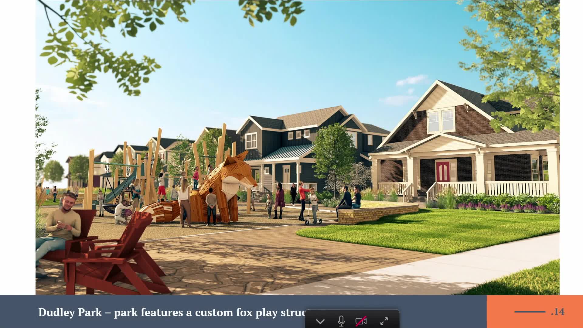 Wheat Ridge plans park structures honoring local fox and enhancing community water features
