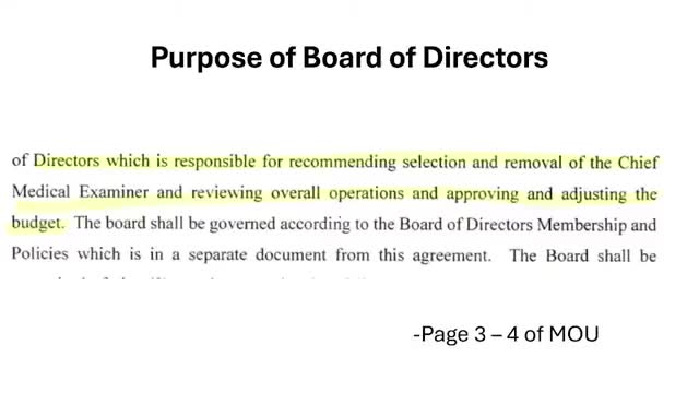 County commissioners clarify roles in Chief Medical Examiner hiring process