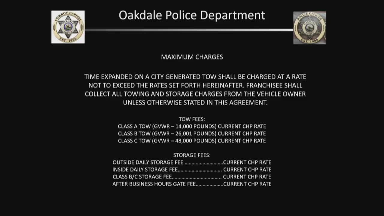 Oakdale City Council approves $66K purchase of utility truck for wastewater operations
