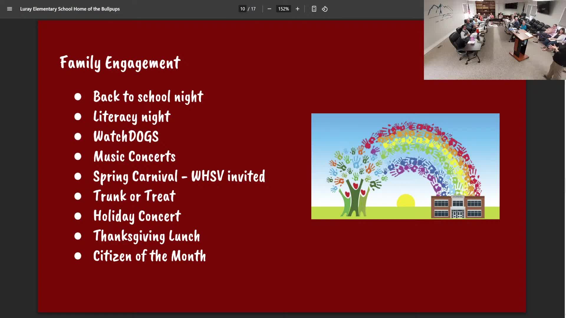 Luray Schools Celebrate Community Engagement with Concerts and Spring Carnival