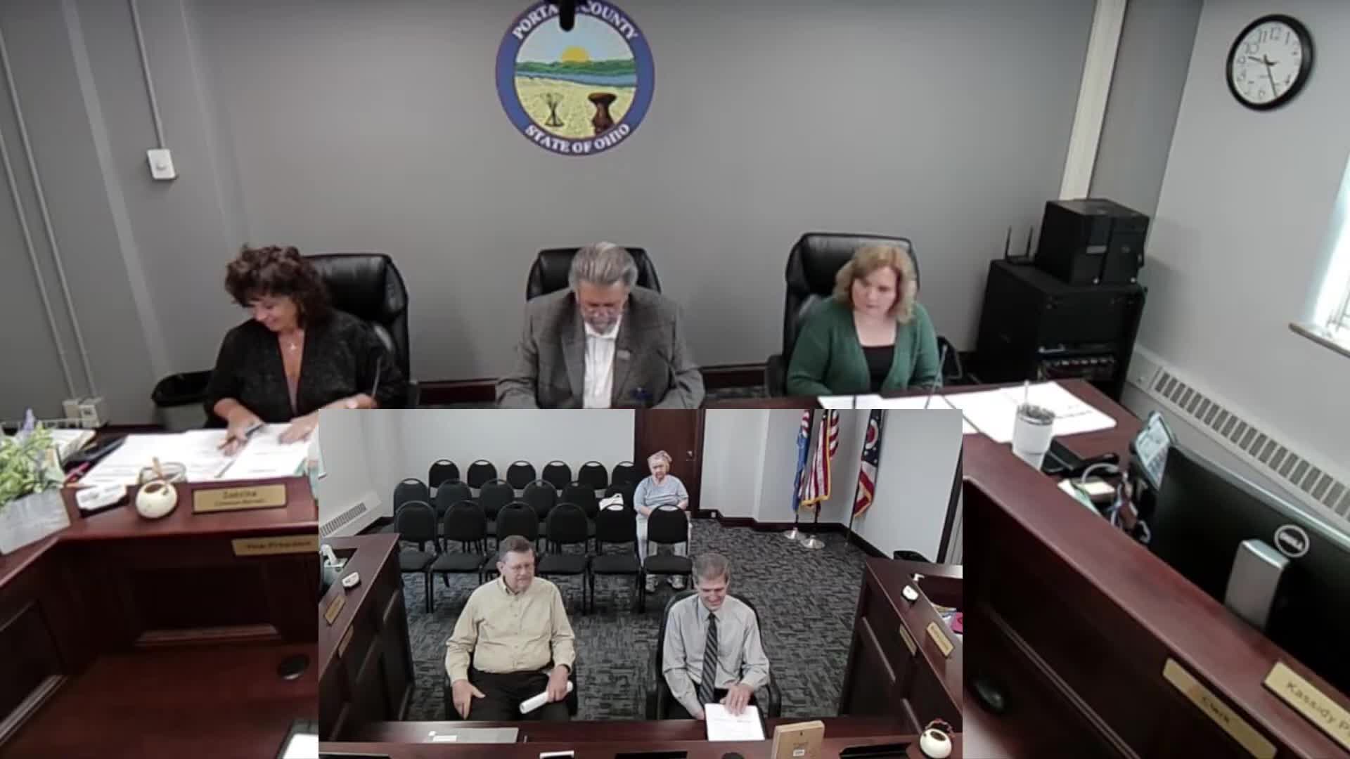 County discusses early‑intervention staff hours, pay‑period changes and contract extension through 2028