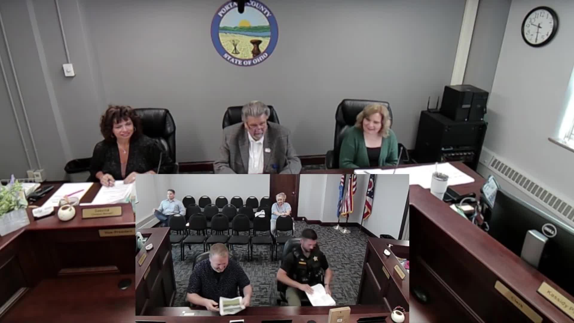 Sheriff's office asks commissioners to clear safety risk at Coit Road training site; Lakeside Sand & Gravel offers free grading and parking work