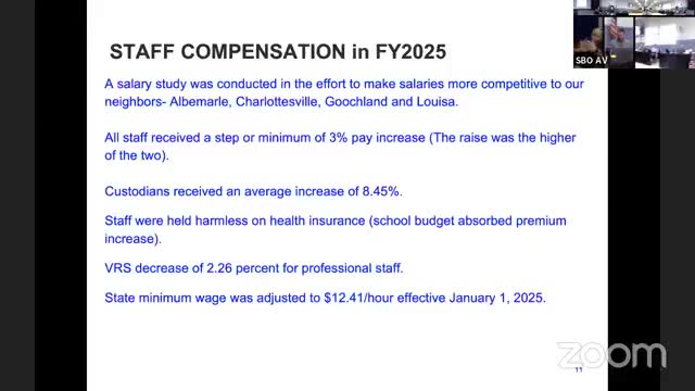 School District addresses teacher shortages and compensation study for 2025